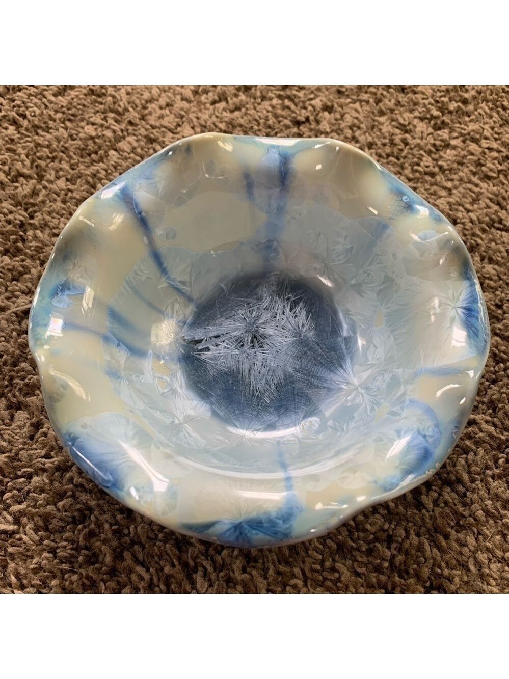 Edgecomb Potters Small Ruffle Bowl
